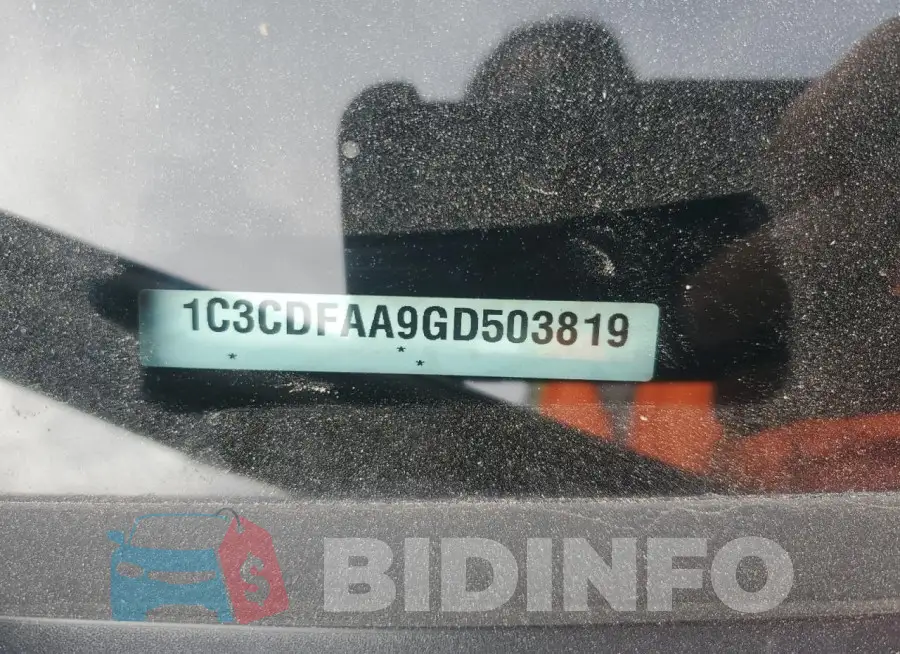 1C3CDFAA9GD503819 Photo# 12