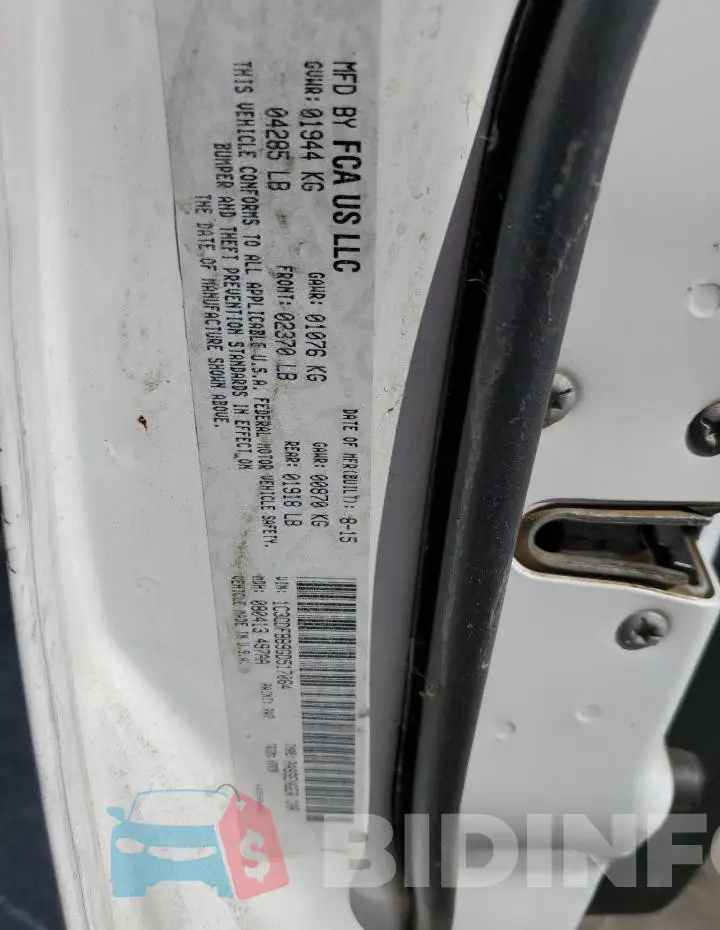 1C3CDFBB9GD517064 Photo# 12