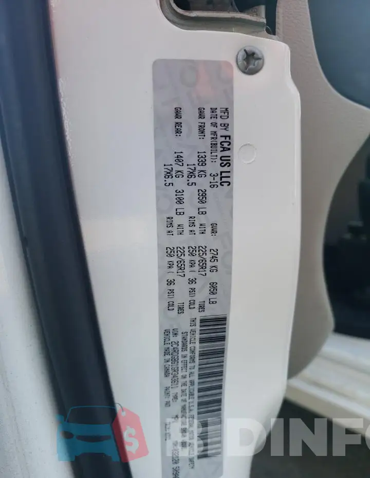 2C4RDGBG1GR343611 Photo# 12