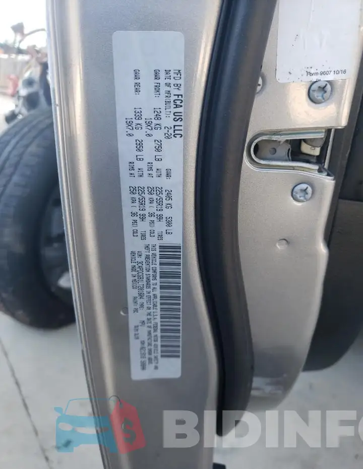 3C4PDCGB1LT201604 Photo# 12