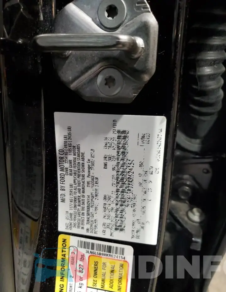 3LN6L5B9XKR624154 Photo# 12