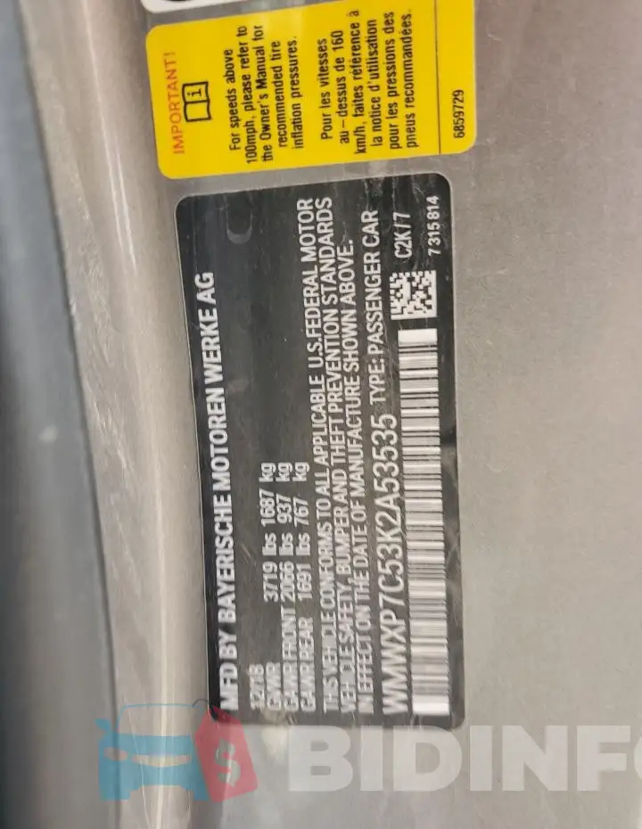 WMWXP7C53K2A53535 Photo# 12