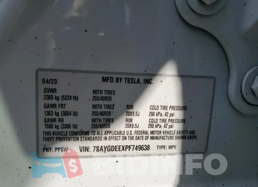 7SAYGDEEXPF749638 Photo# 12