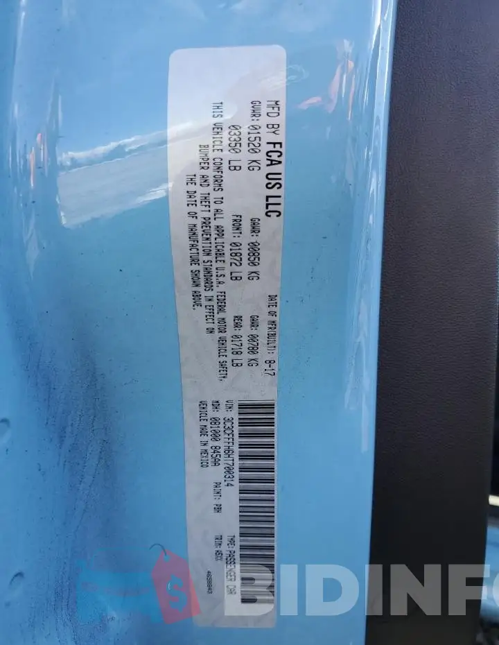 3C3CFFFH6HT700314 Photo# 12