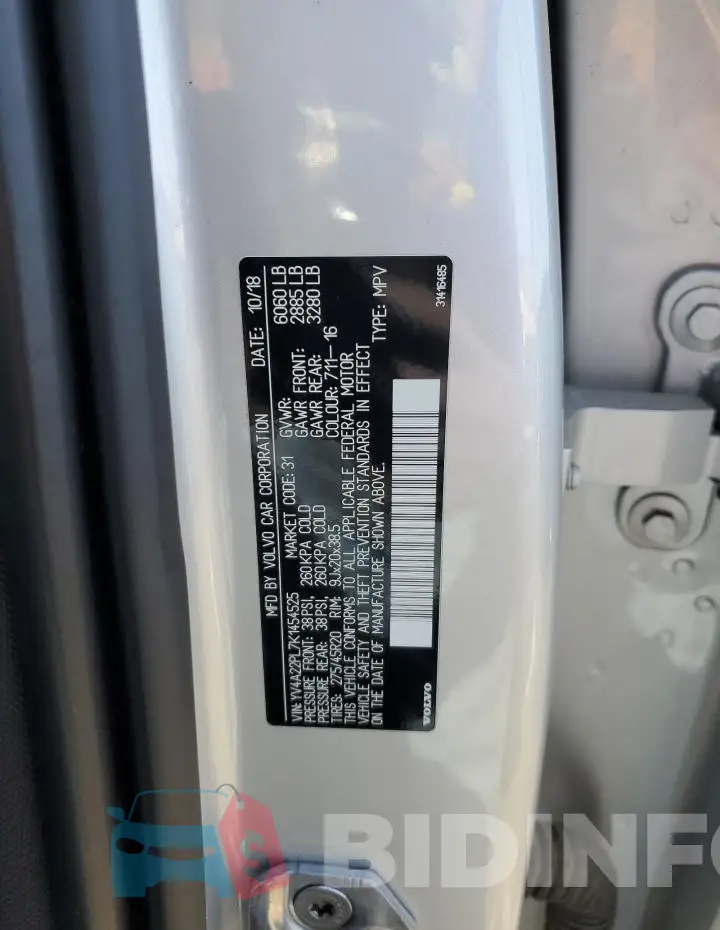 YV4A22PL7K1454525 Photo# 13