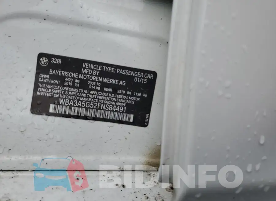 WBA3A5G52FNS84491 Photo# 12