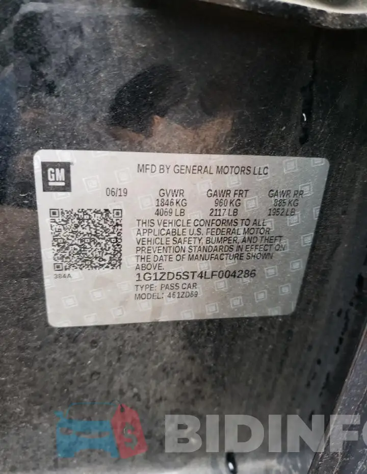 1G1ZD5ST4LF004286 Photo# 12