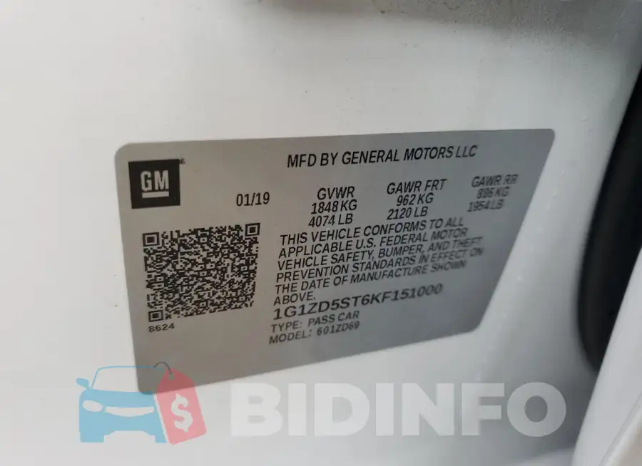 1G1ZD5ST6KF151000 Photo# 13