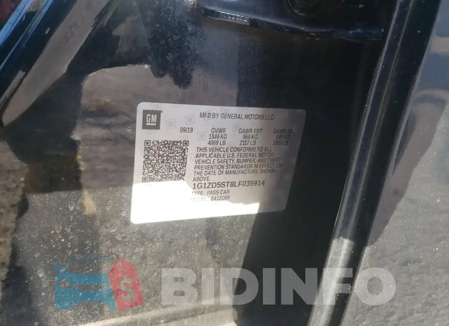 1G1ZD5ST8LF035914 Photo# 12