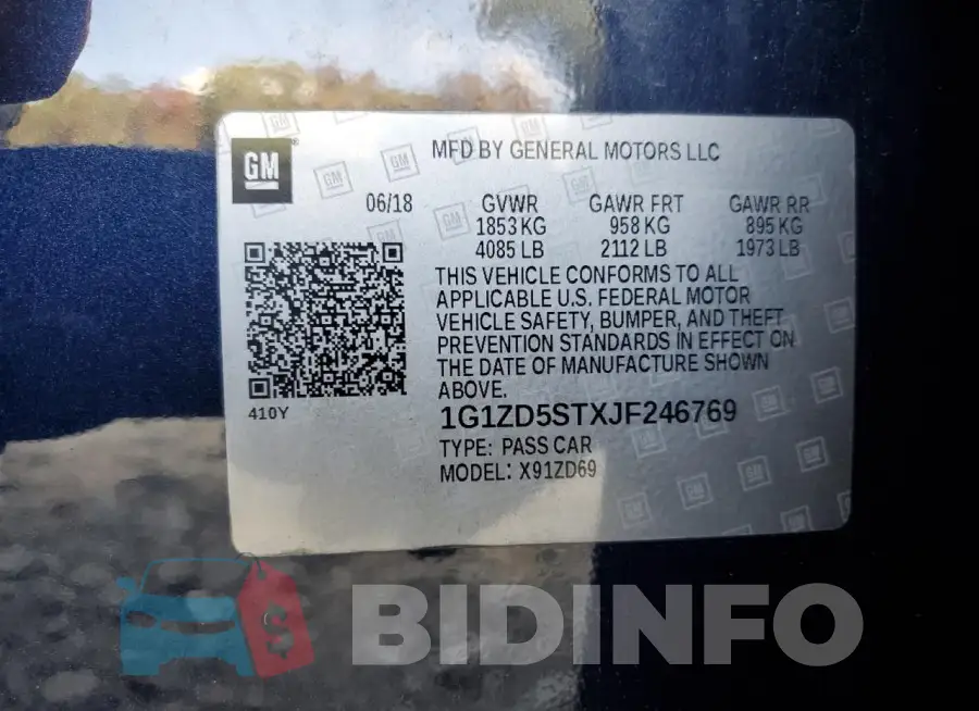 1G1ZD5STXJF246769 Photo# 12