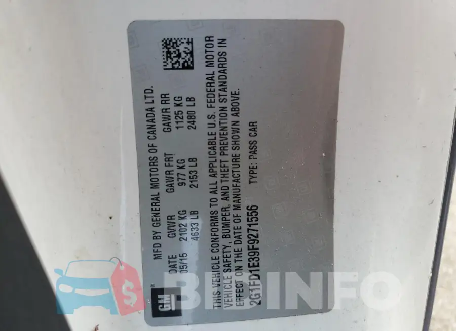 2G1FD1E39F9271556 Photo# 12