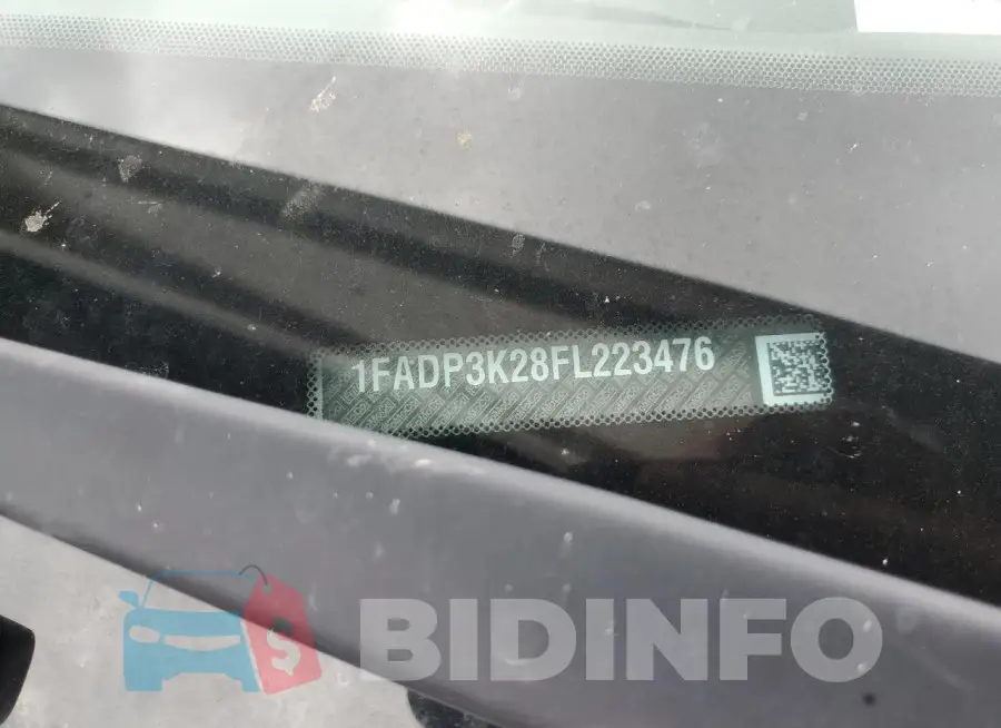 1FADP3K28FL223476 Photo# 13