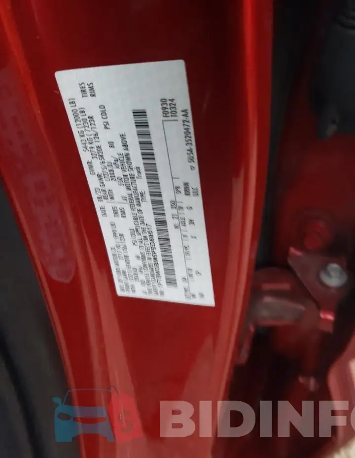 1FT8W3BM5PED69517 Photo# 12