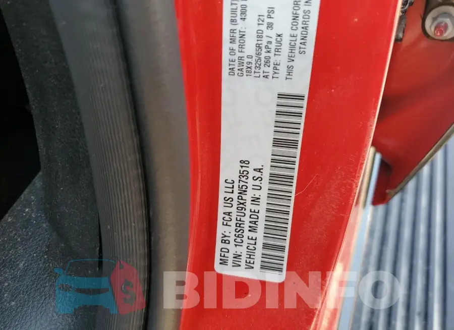 1C6SRFU9XPN573518 Photo# 12