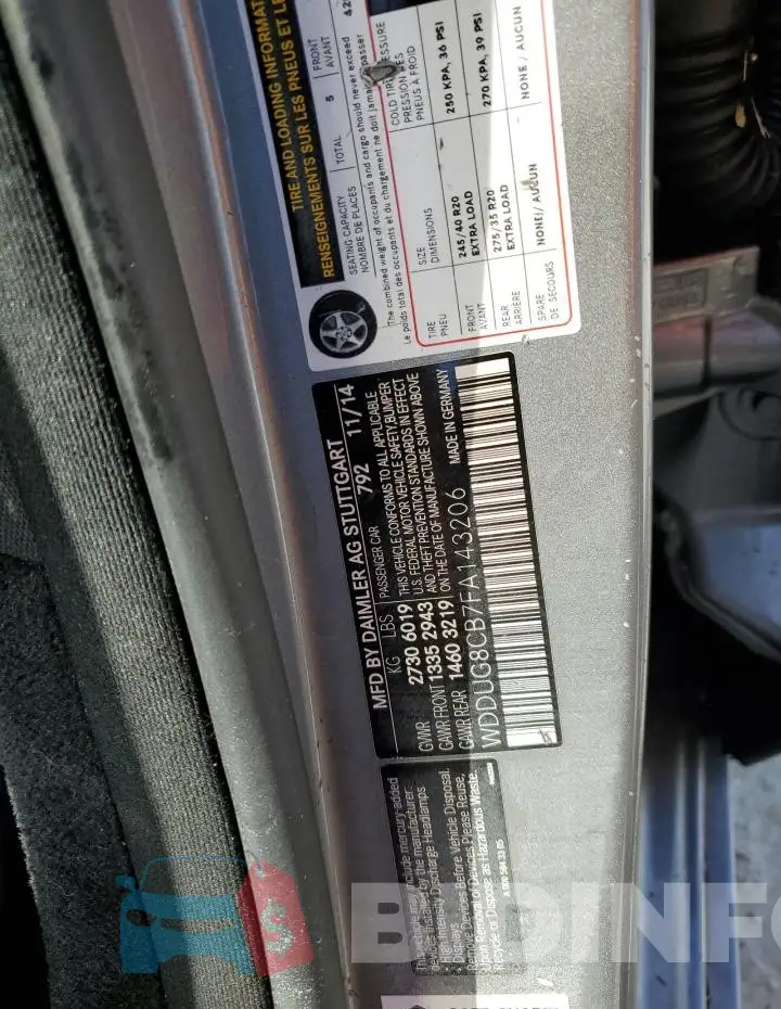 WDDUG8CB7FA143206 Photo# 13