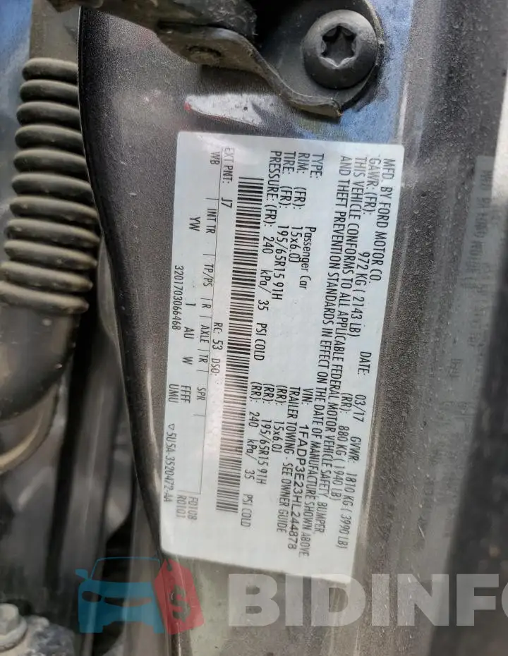 1FADP3E23HL244878 Photo# 12