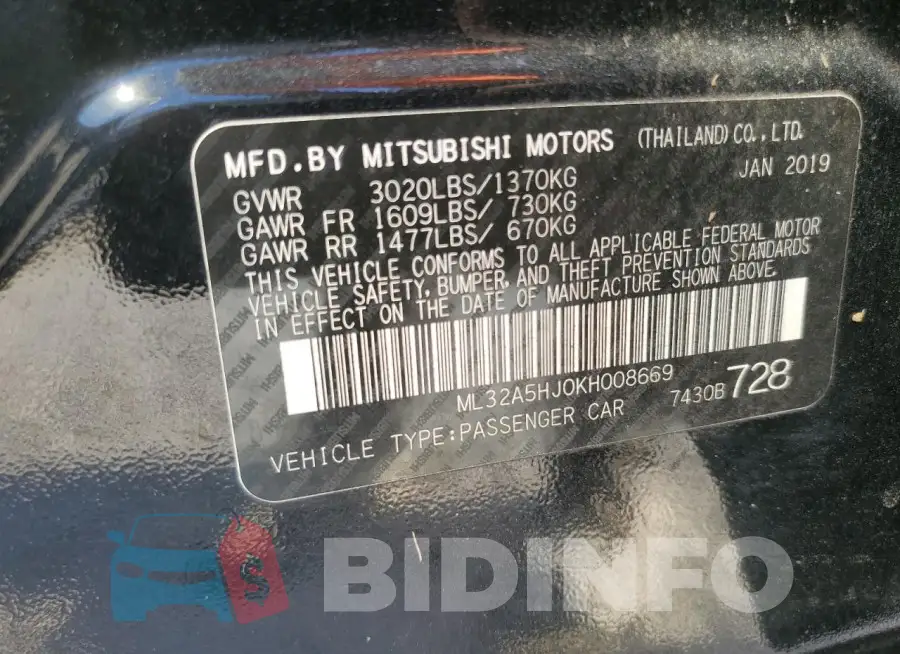 ML32A5HJ0KH008669 Photo# 13