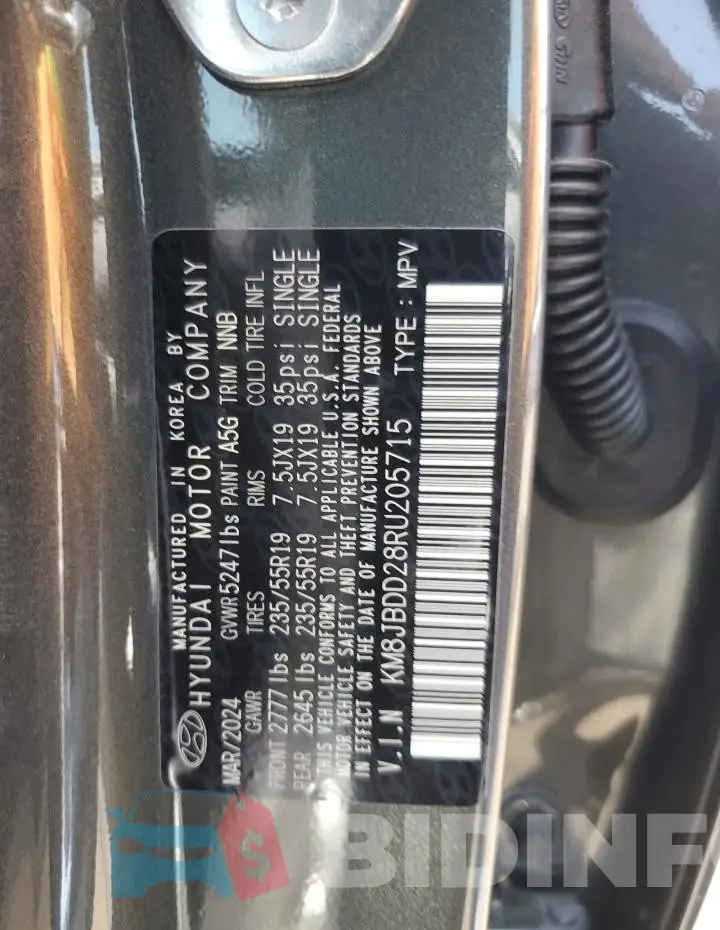 KM8JBDD28RU205715 Photo# 13