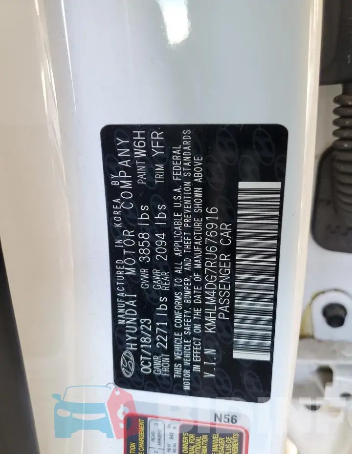KMHLM4DG7RU676916 Photo# 12