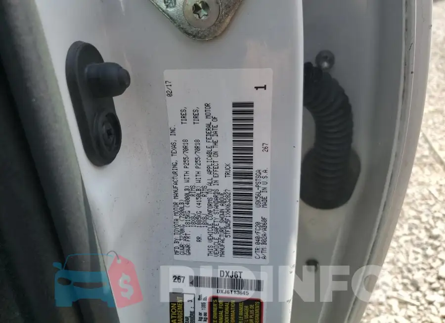 5TFDW5F1XHX632827 Photo# 12