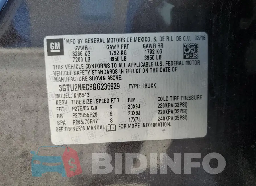 3GTU2NEC8GG236929 Photo# 12