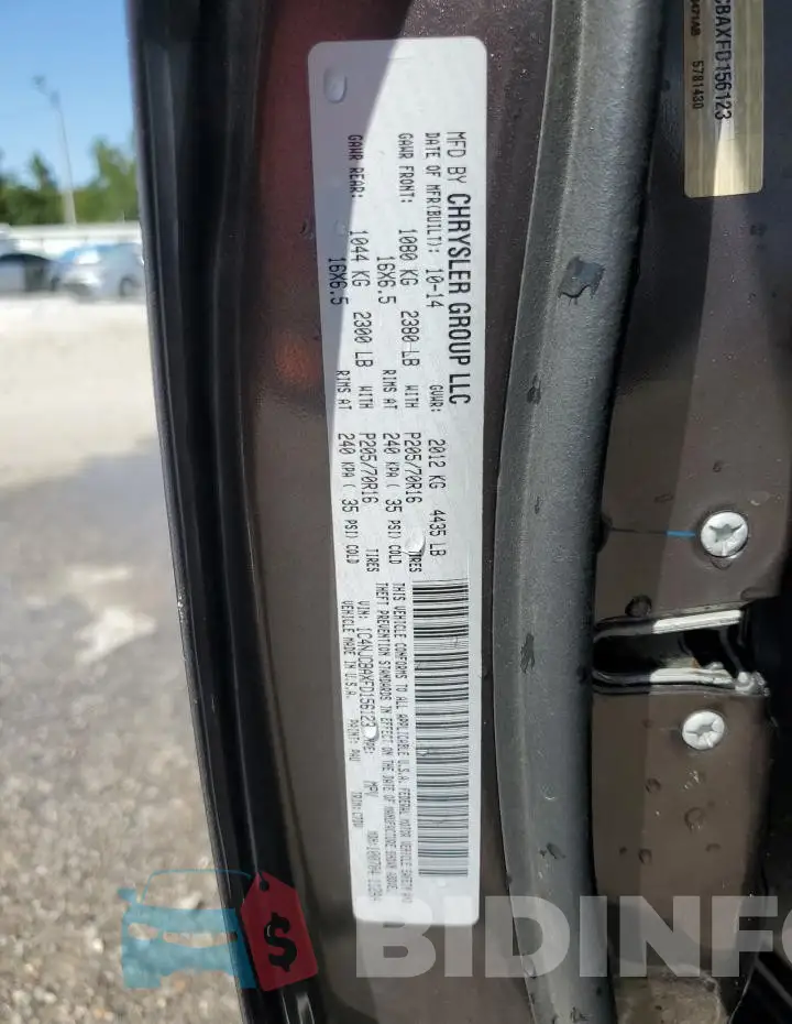 1C4NJCBAXFD156123 Photo# 13