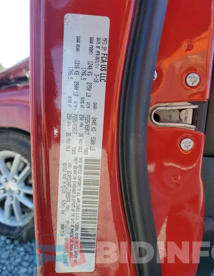 3C4PDCAB7JT309876 Photo# 13
