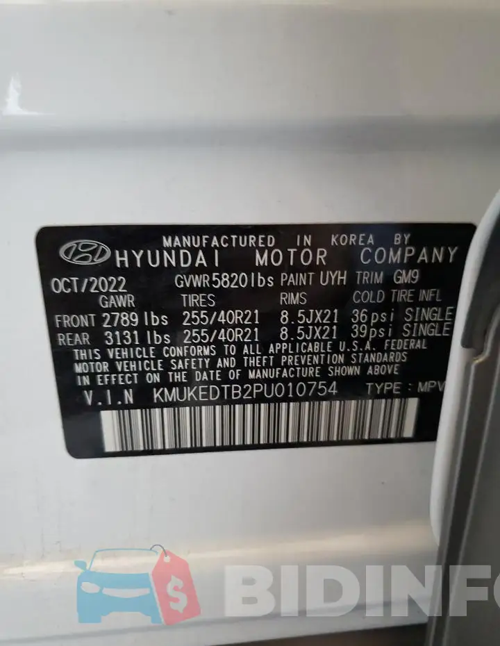 KMUKEDTB2PU010754 Photo# 12