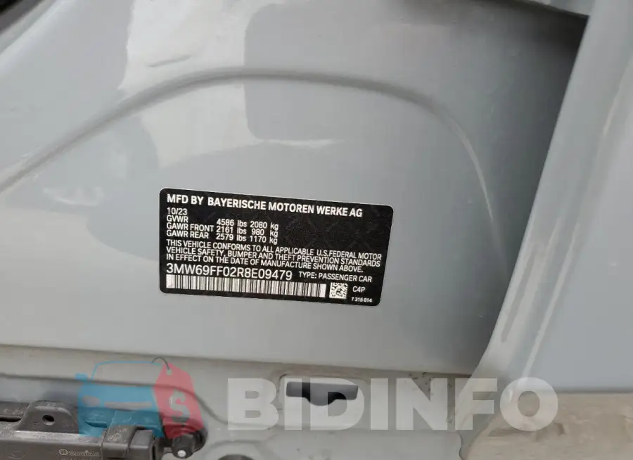 3MW69FF02R8E09479 Photo# 12