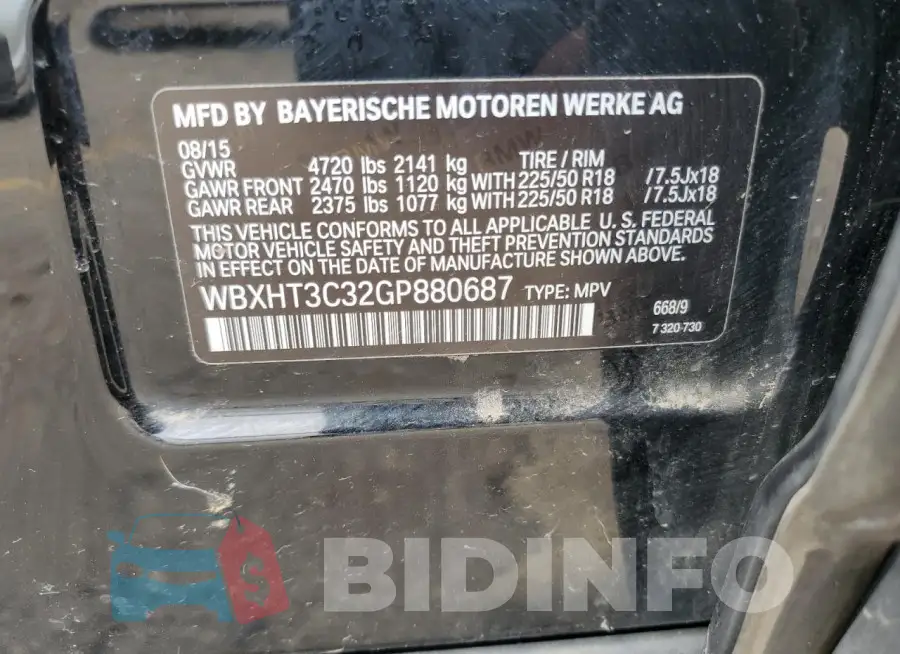WBXHT3C32GP880687 Photo# 13