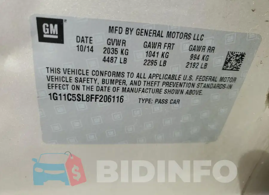 1G11C5SL8FF206116 Photo# 13