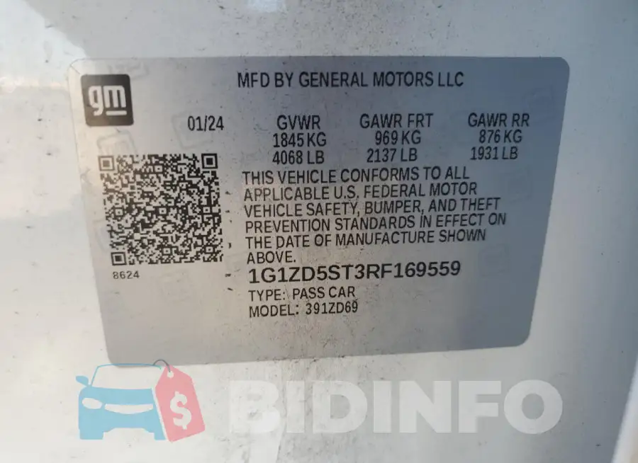 1G1ZD5ST3RF169559 Photo# 13