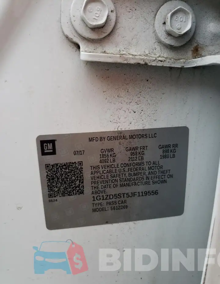 1G1ZD5ST5JF119556 Photo# 12