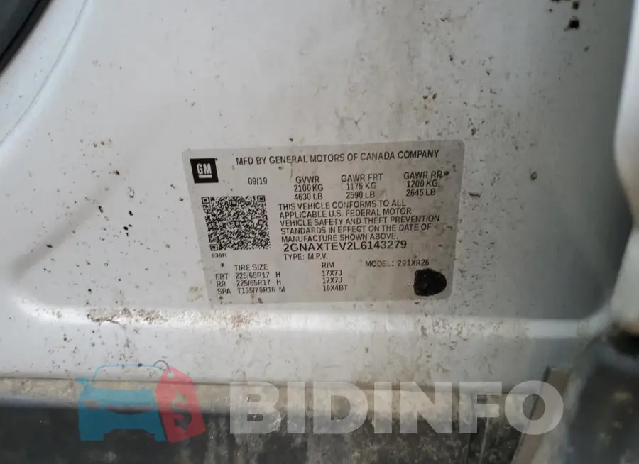 2GNAXTEV2L6143279 Photo# 13