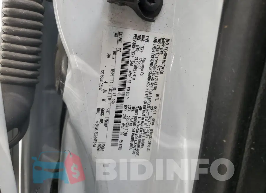 1FADP3K20FL336726 Photo# 13