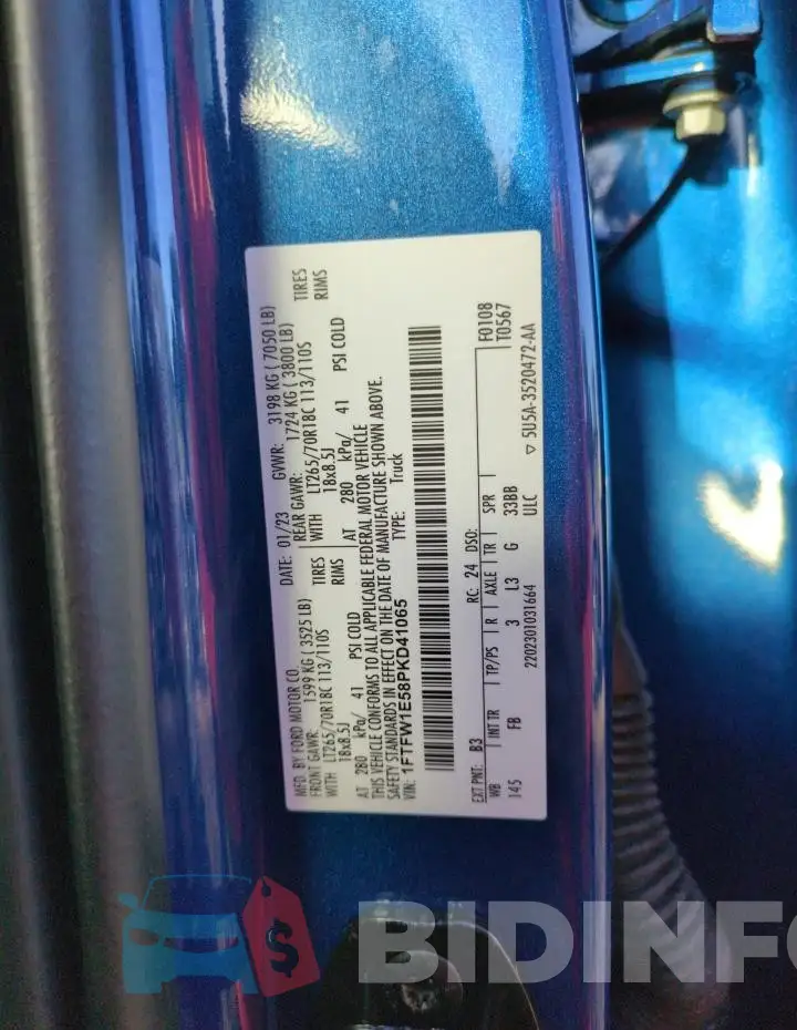 1FTFW1E58PKD41065 Photo# 12