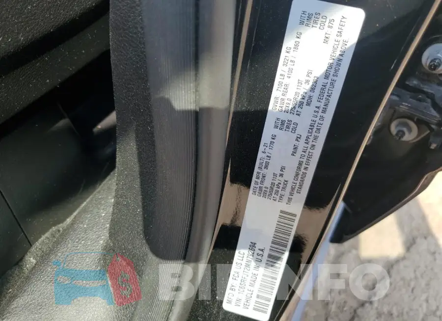 1C6SRFJT2MN792694 Photo# 12