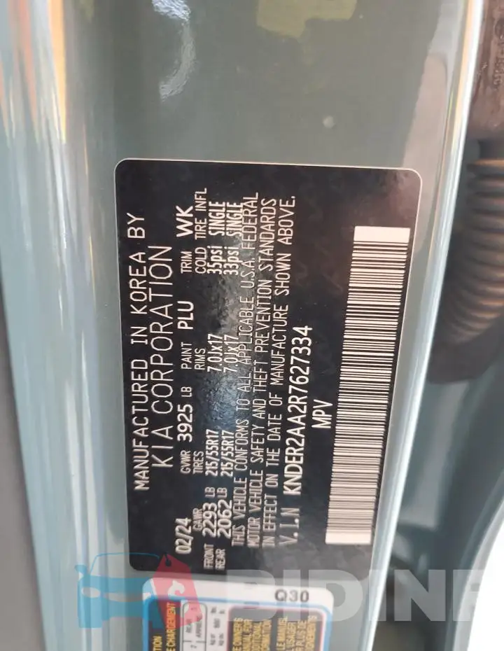 KNDER2AA2R7627334 Photo# 12
