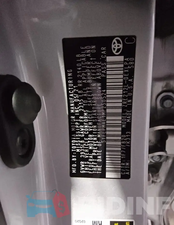 5YFEPMAE1MP250524 Photo# 13