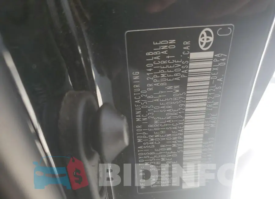 5YFEPRAEXLP129275 Photo# 12