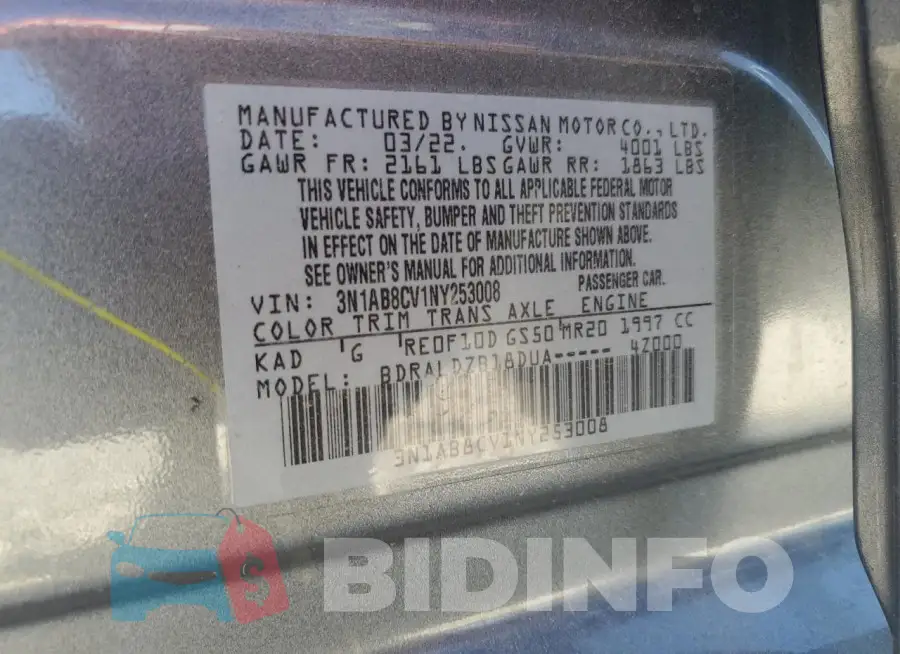 3N1AB8CV1NY253008 Photo# 12