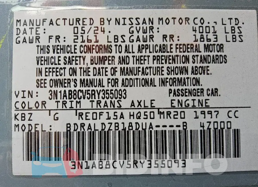 3N1AB8CV5RY355093 Photo# 13