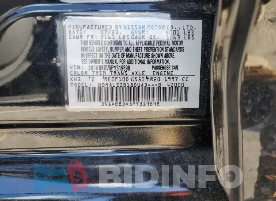 3N1AB8DV5PY319898 Photo# 12