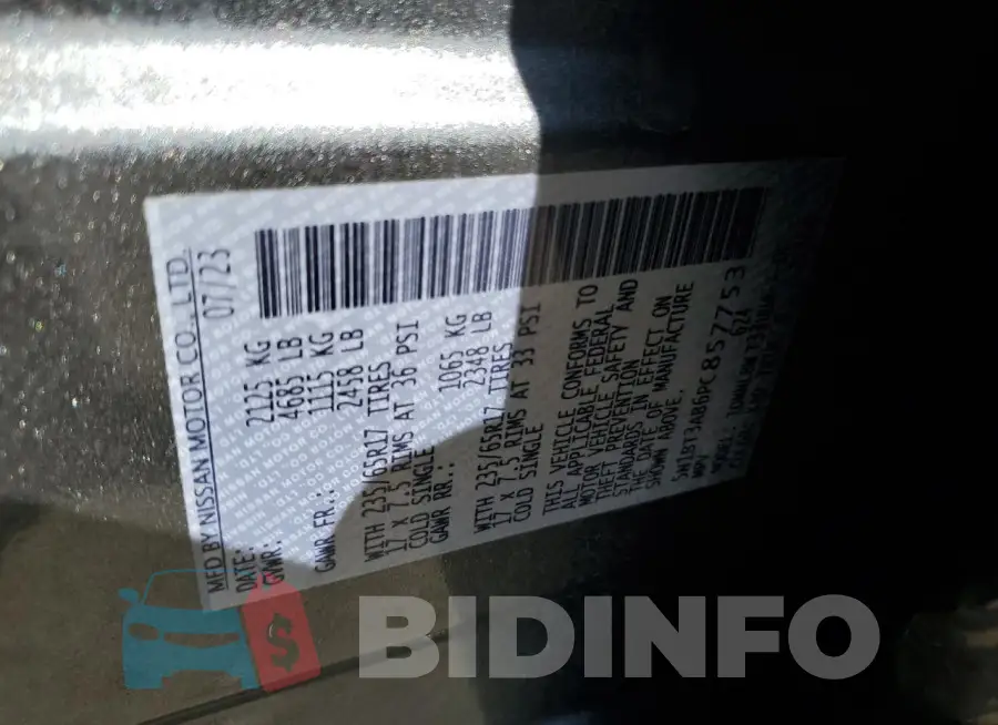 5N1BT3AB6PC857753 Photo# 13