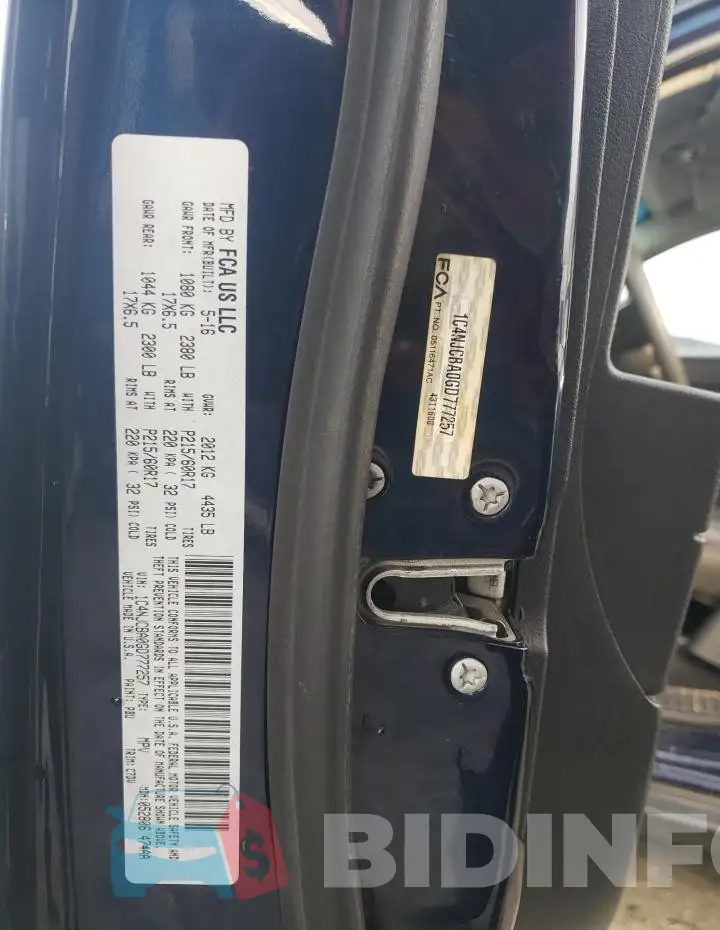 1C4NJCBA0GD777257 Photo# 13