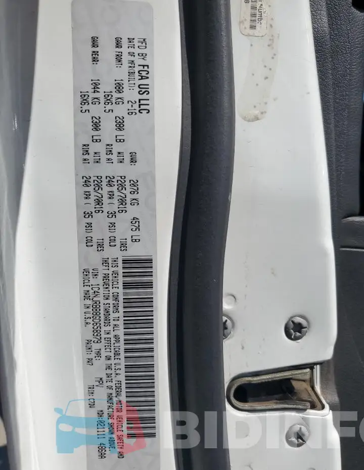 1C4NJRBB8GD658979 Photo# 12