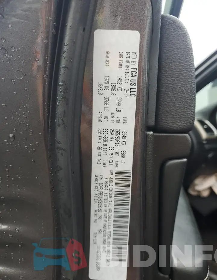 1C4RJFBG1HC815156 Photo# 13