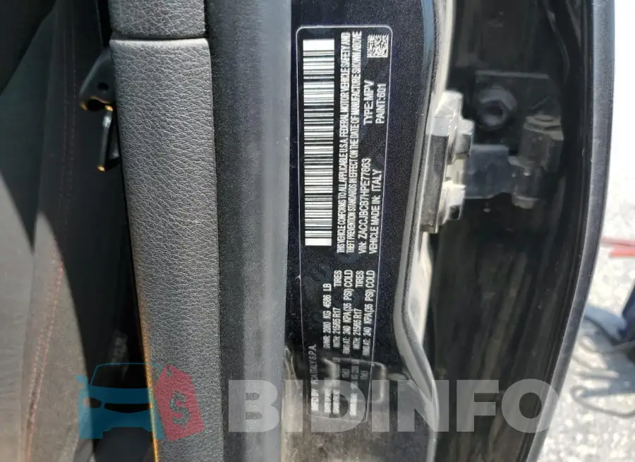 ZACCJBCB7HPE77663 Photo# 14