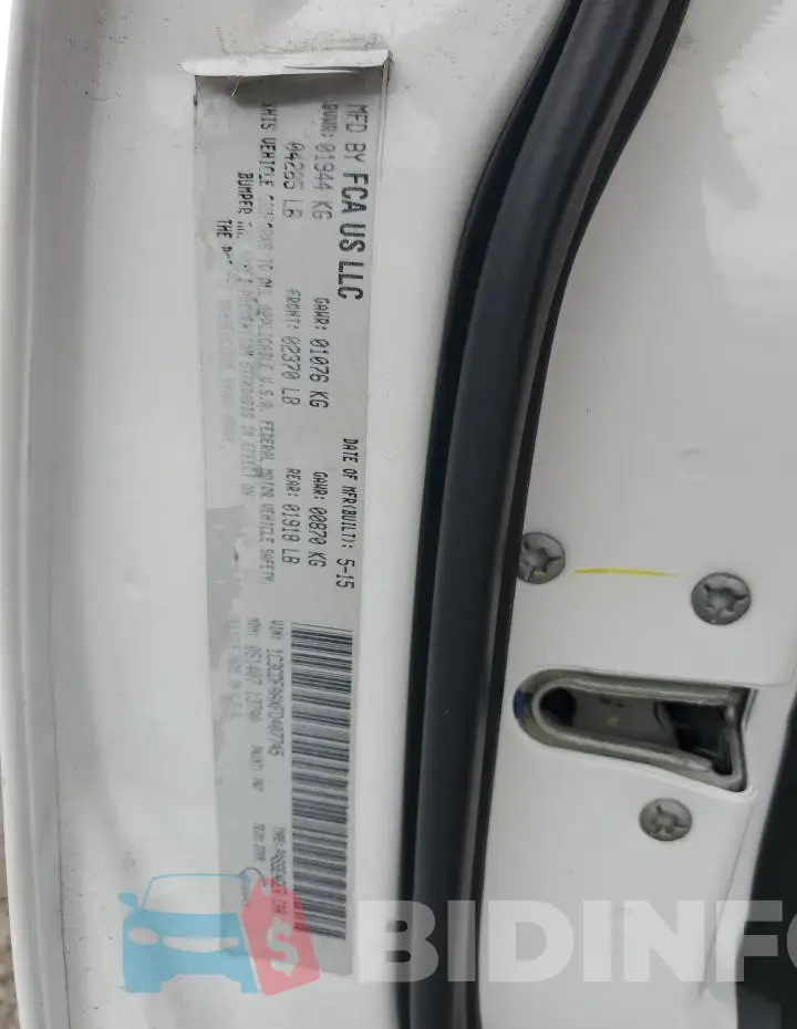 1C3CDFAAXFD407745 Photo# 12