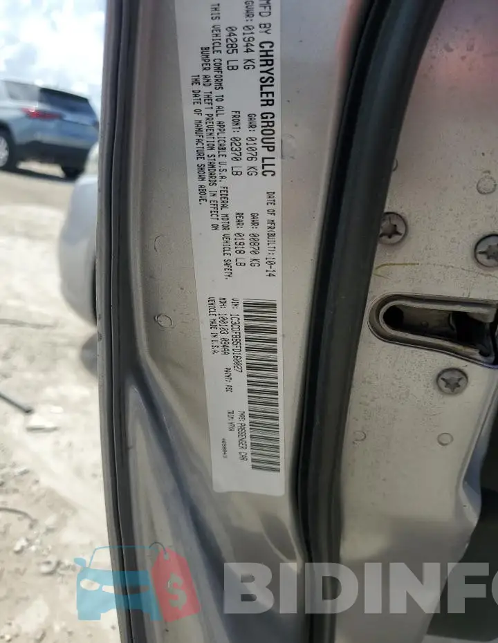 1C3CDFBB5FD160027 Photo# 12